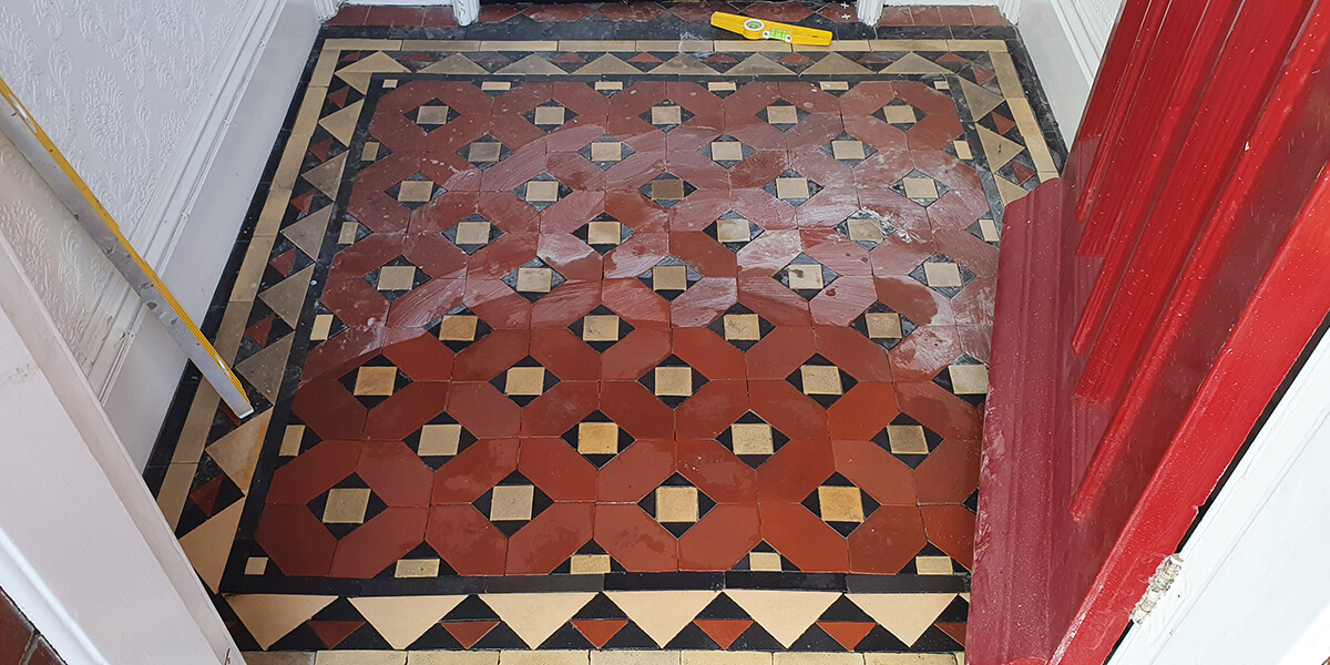 how to restore victorian tiles