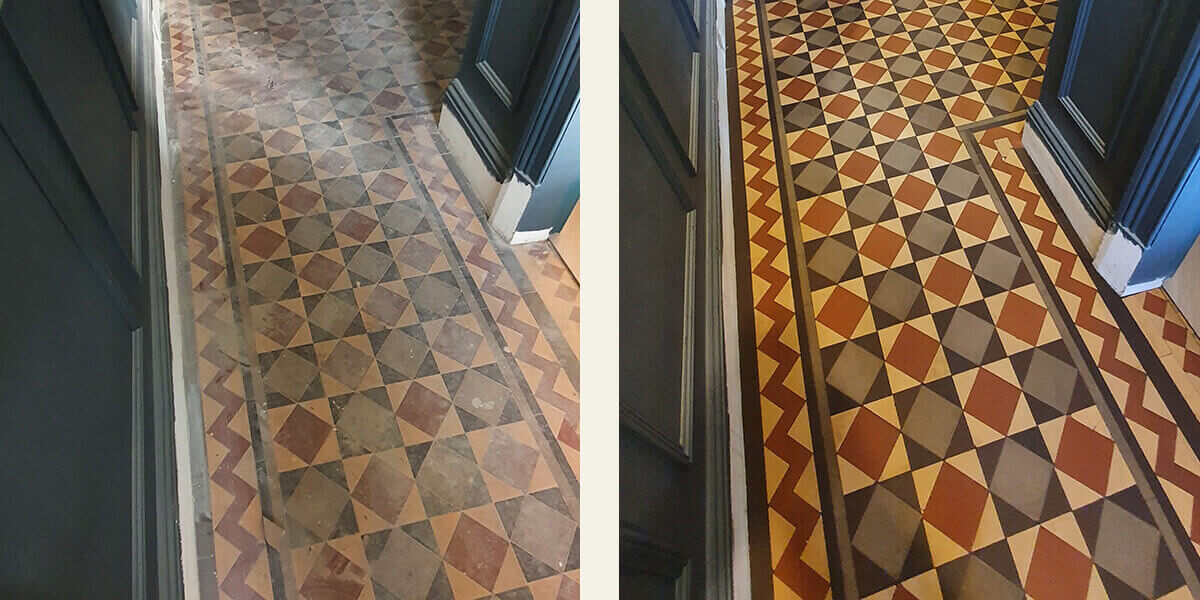 Victorian tile cleaning in sunderland
