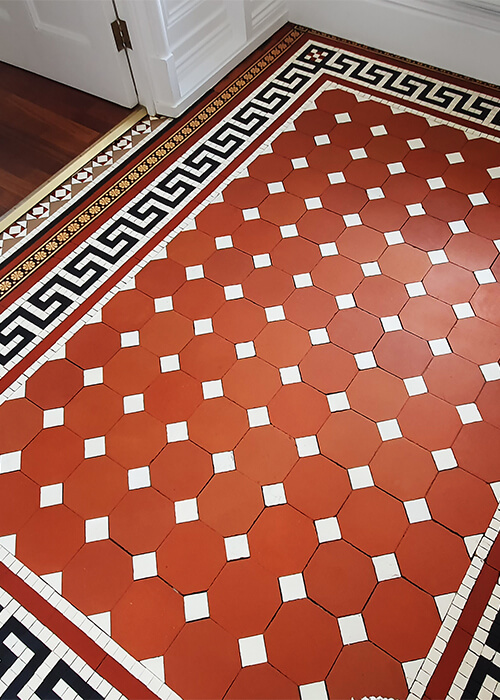 victorian tile sealing in gosforth