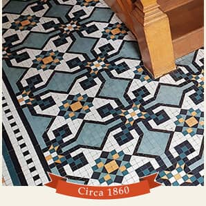 Mosaic floor restoration services