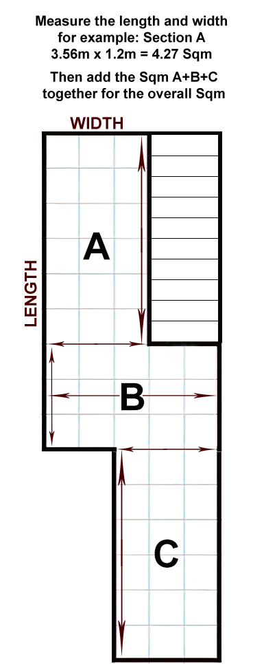 measure floor size