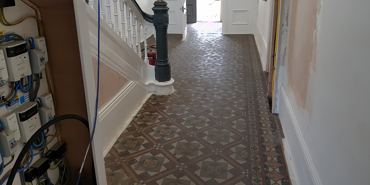 victorian tile cleaning